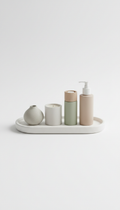 Cloud White ceramic tray